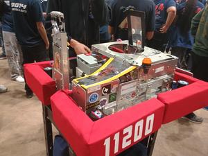Competition robot for the MHS robotics team