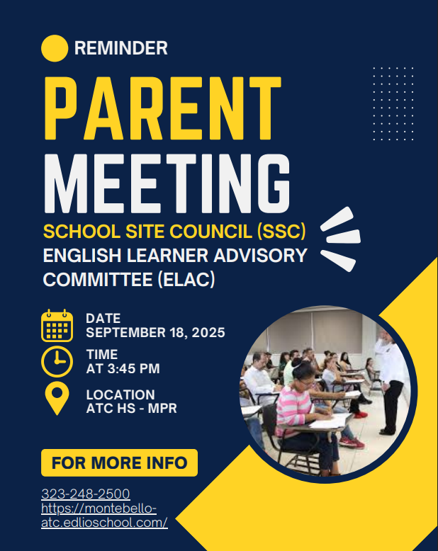 school site council meeting date