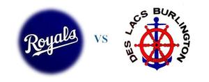Royals versus Des Lacs-Burlington