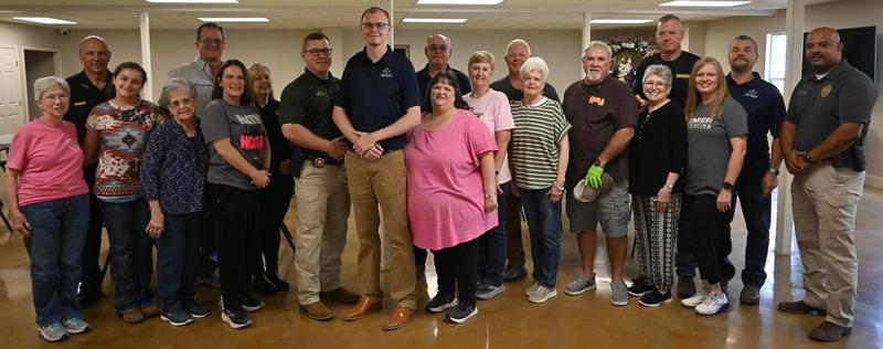 Sheriff Bryant “Wally” Jones, Chief Damian Gatlin, and our team were honored to attend the First Responders Appreciation Day Luncheon at West McComb Baptist Church.