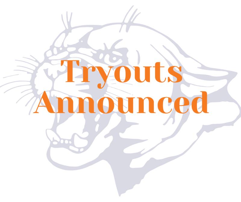 Tryouts Announced Image