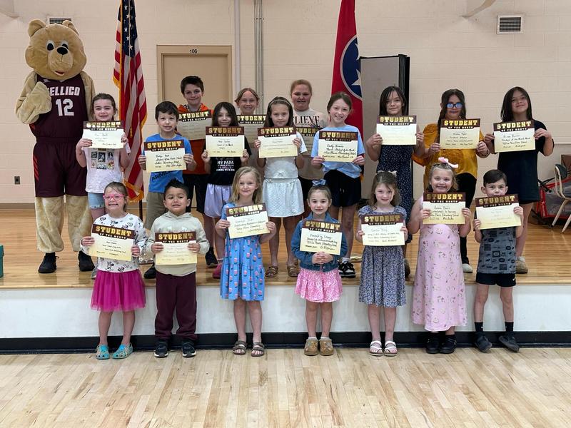 Picture of March 2026 TPES Students of the Month