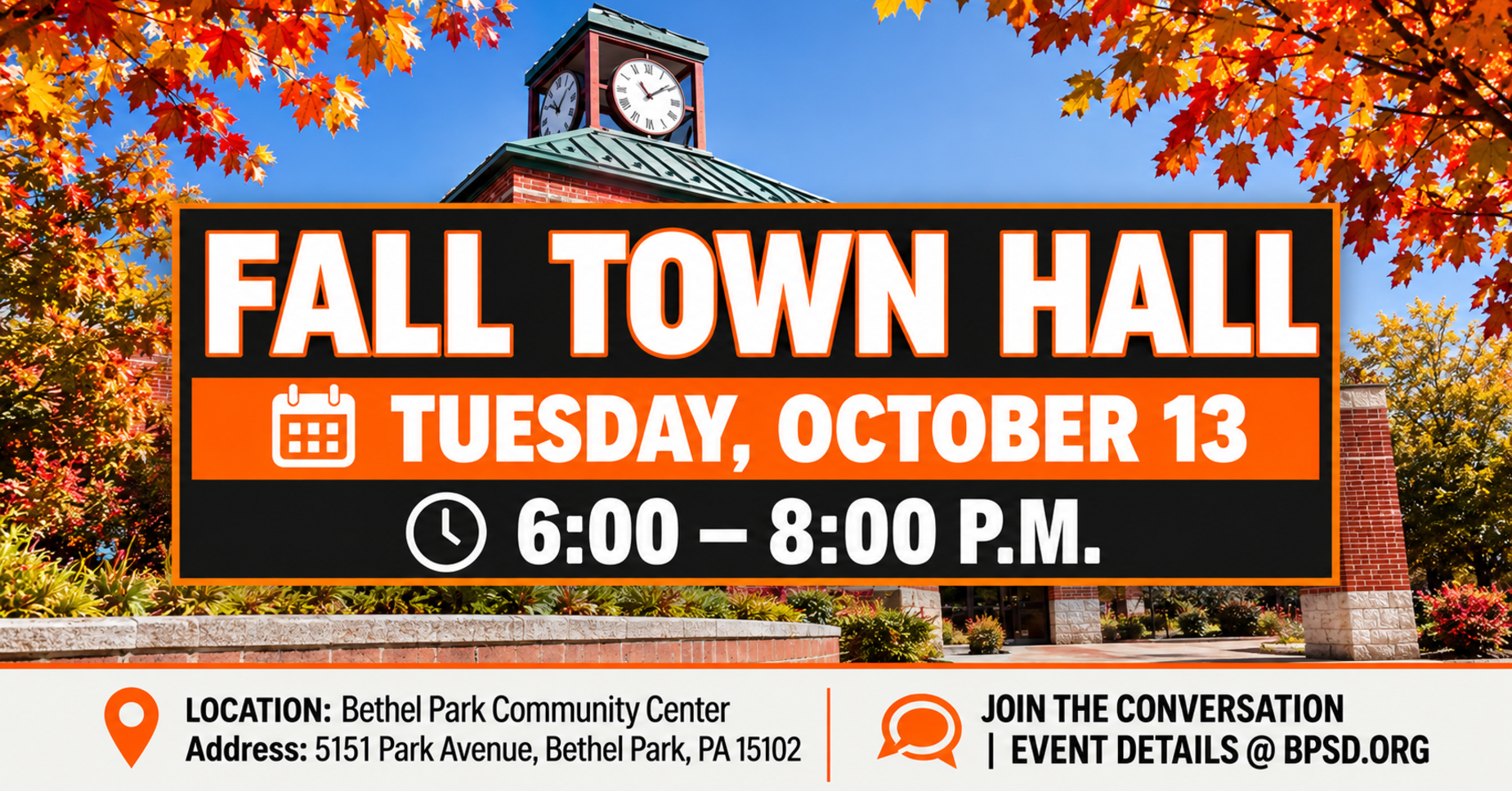 Fall Town Hall