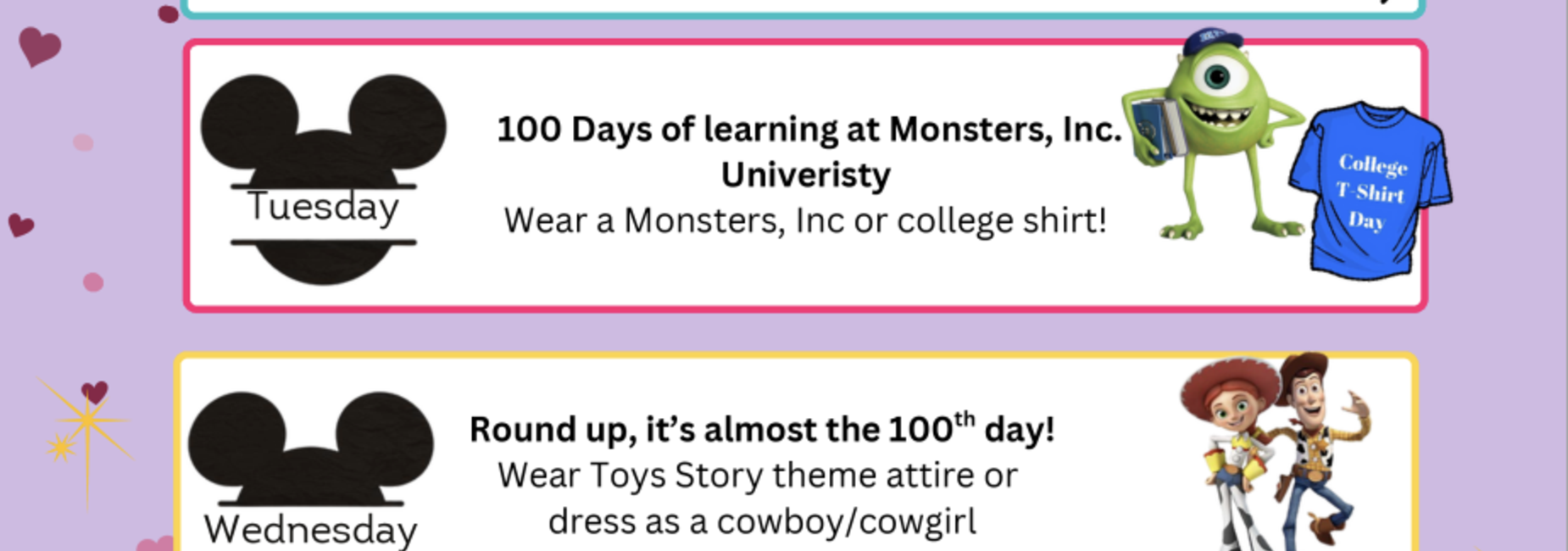 100 Days of Magic Spirit Week