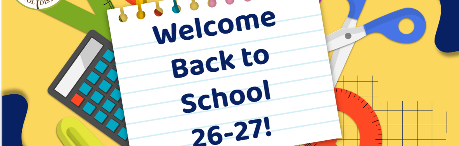 Welcome Back to School 26-27