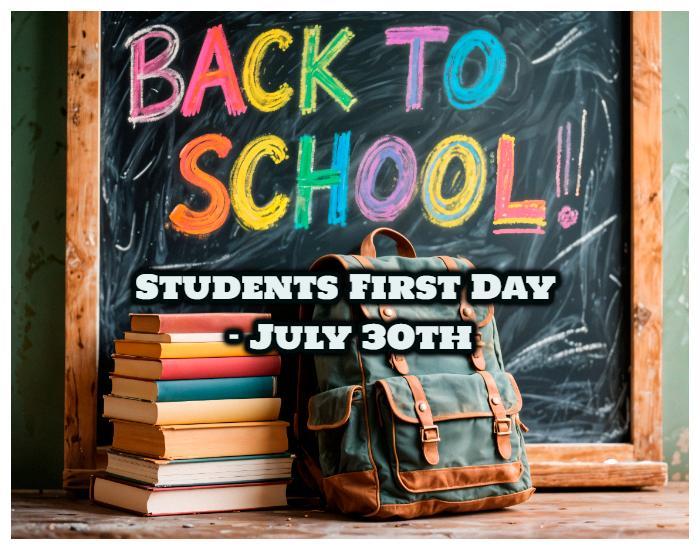 back to school info