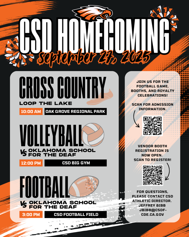 CSD Homecoming on September 29