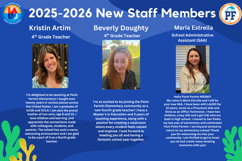 New Staff