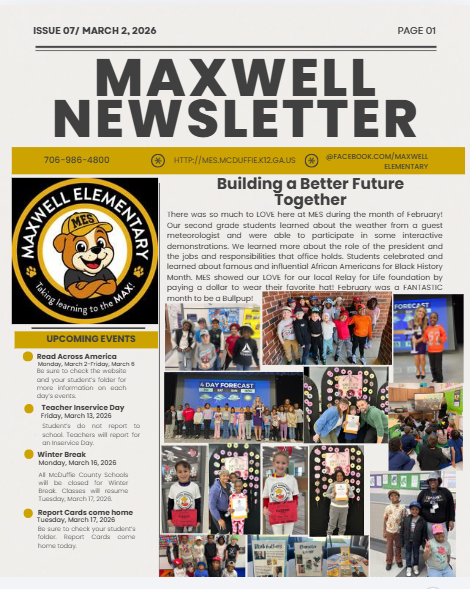 Schoolwide Newsletter