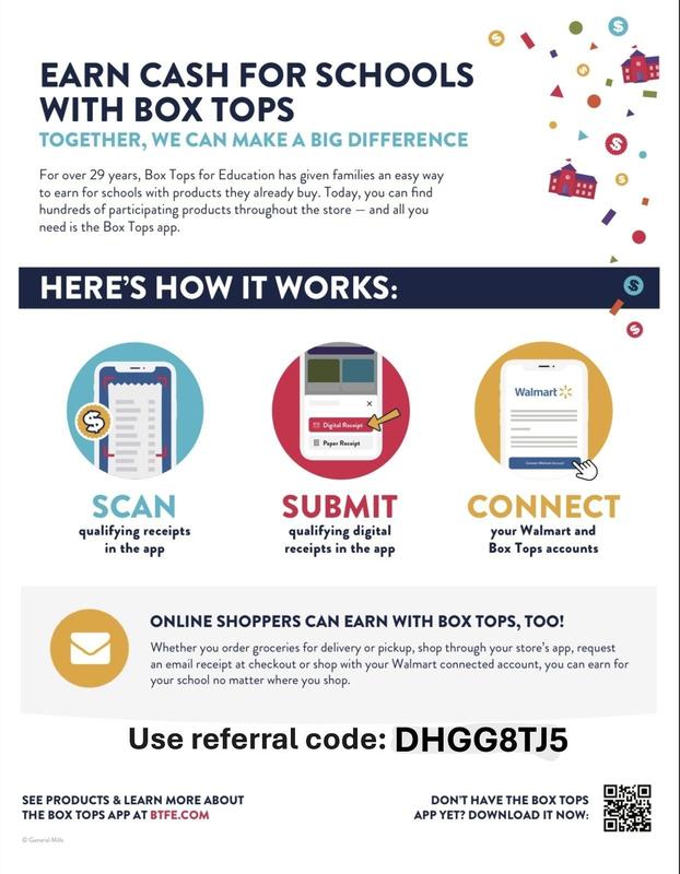 Earn Cash for Bay with Box Tops