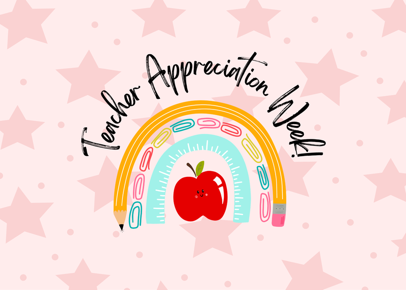 teacher appreciation flyer