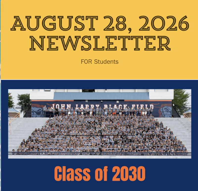 Newsletter Aug. 28th