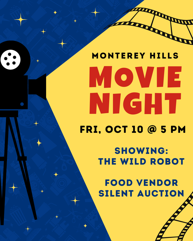 MHS Movie Night - Fri., Oct. 10 - 5pm Featured Photo