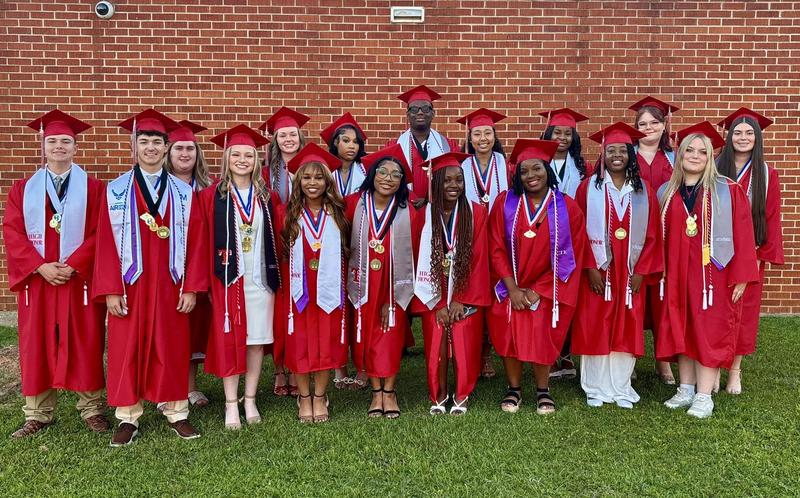 Northeast High School Mississippi Scholars and Tech Masters Graduates
