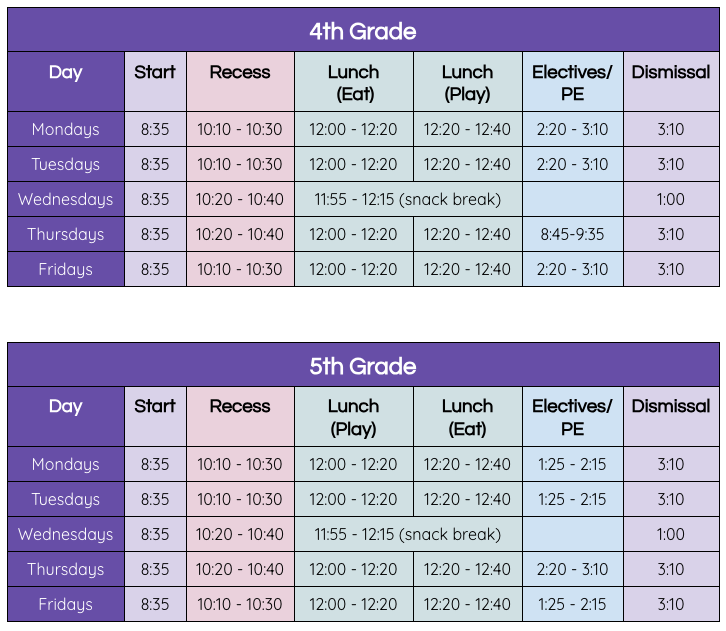 2025_2026 Bell Schedule