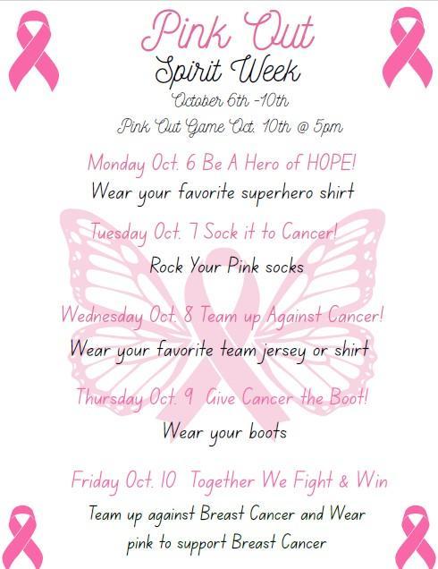 Pink Out Spirit Week Thumbnail Image