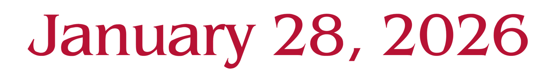 January 28, 2026