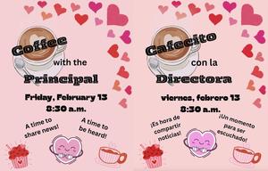 coffee with principal