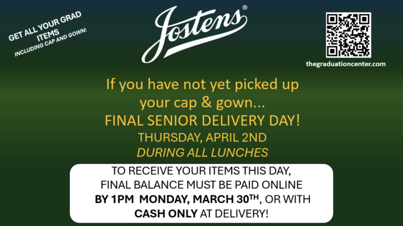 Final Senior Delivery Day