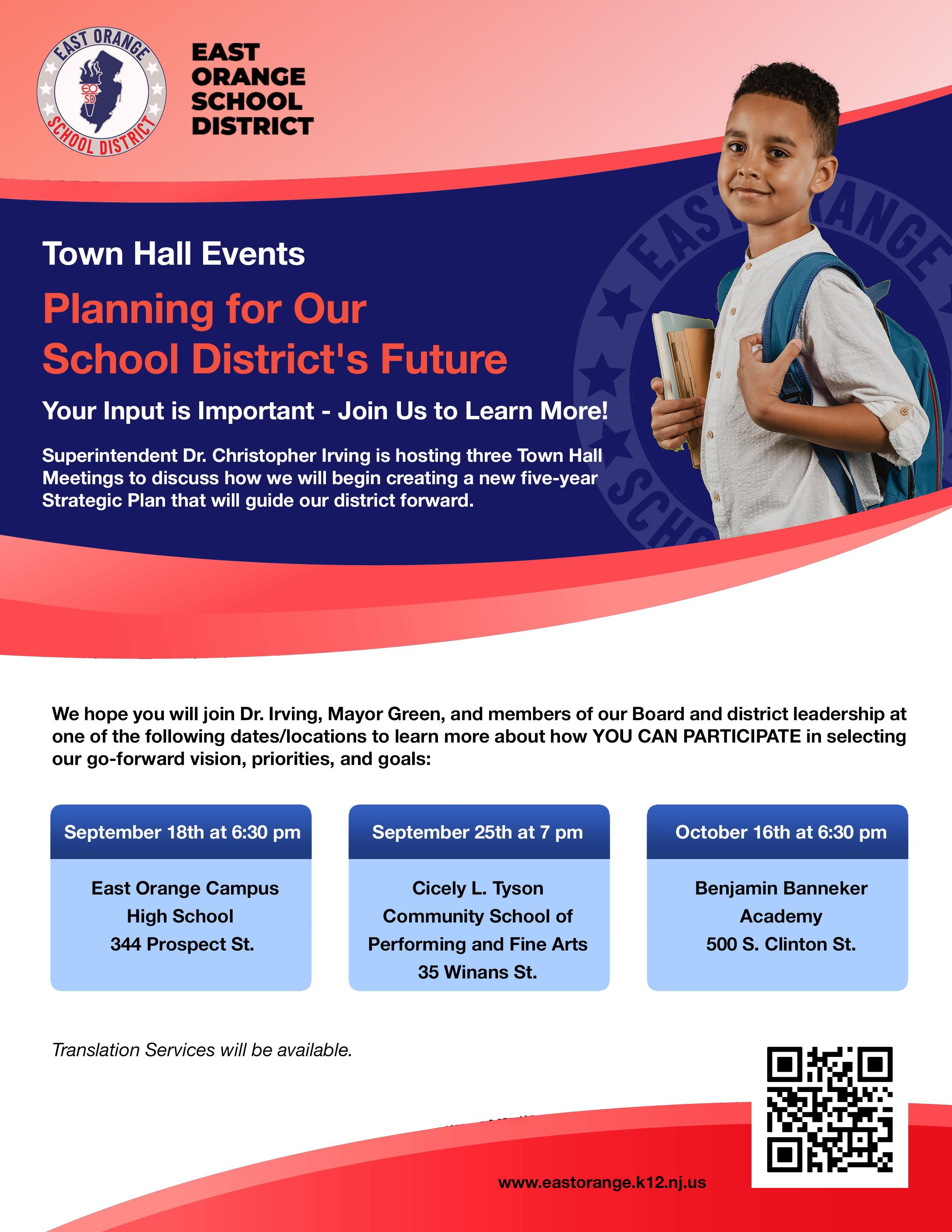 Planning for Our School District's Future (English)