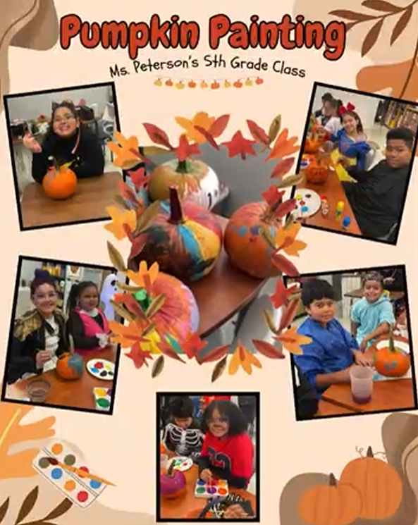 Celebrating Halloween at the Colin Powell School