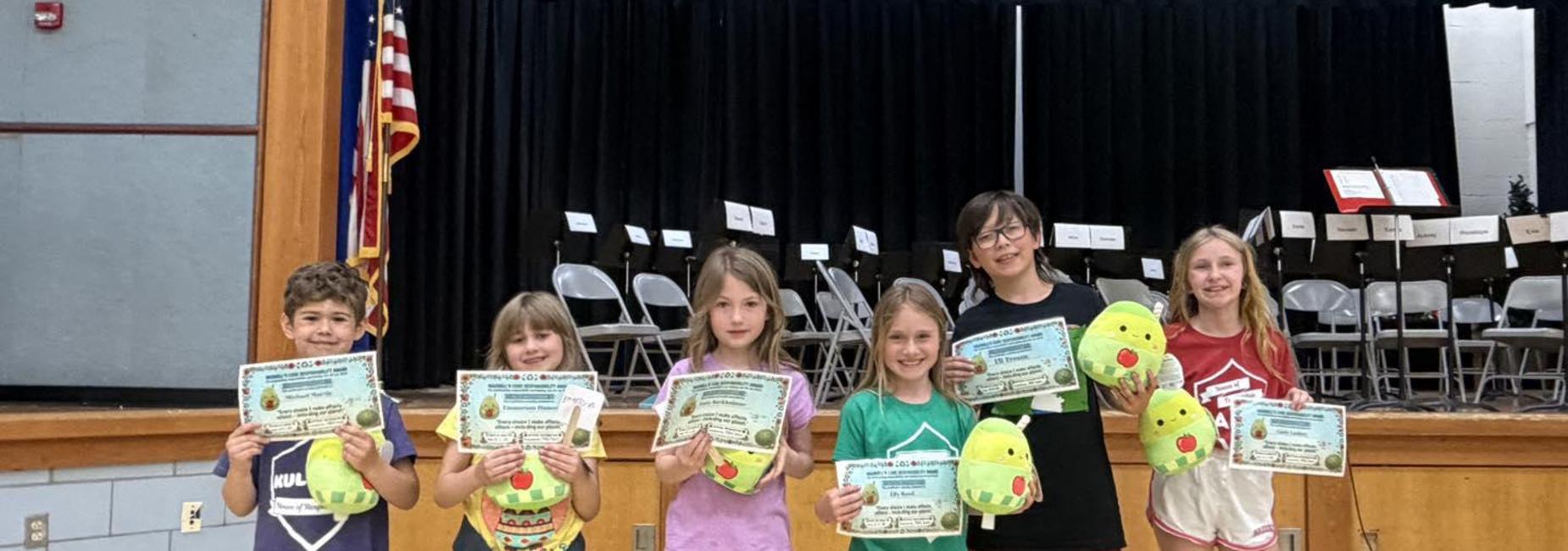 Maxwell PBIS Core Responsibility Awardees