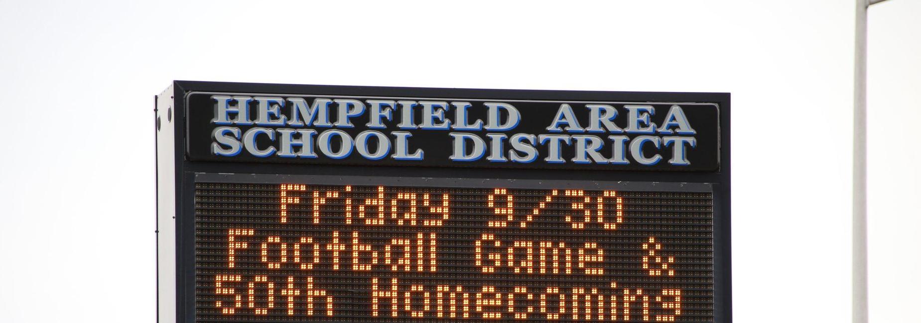 HOCO Sign