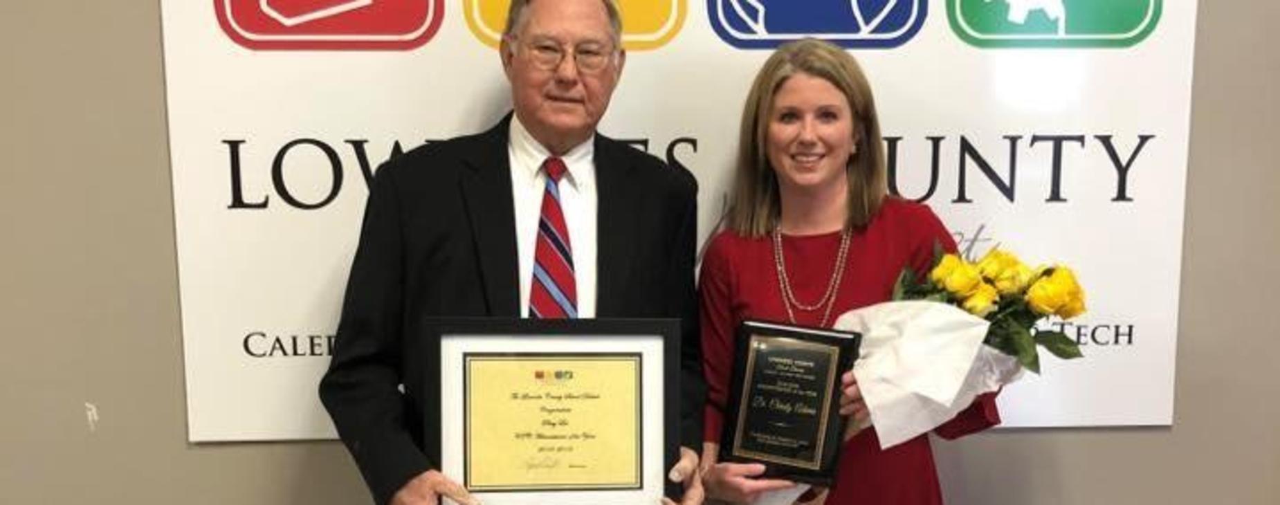 principal with award