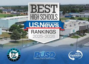 Harmony Magnet Academy featured in U.S. News & World Report's Best High Schools Rankings 2025-2026.