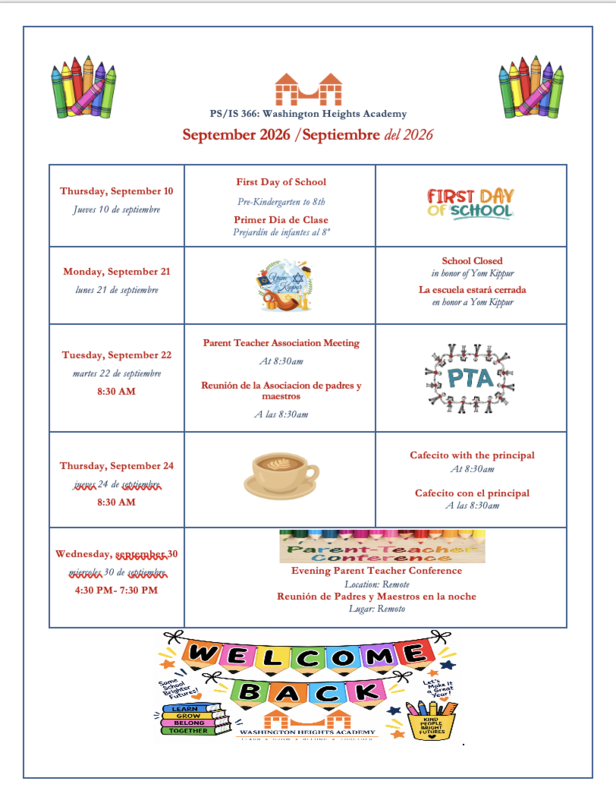 September Calendar