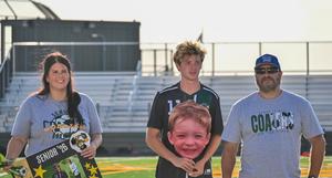 Soccer players honored on Senior Night