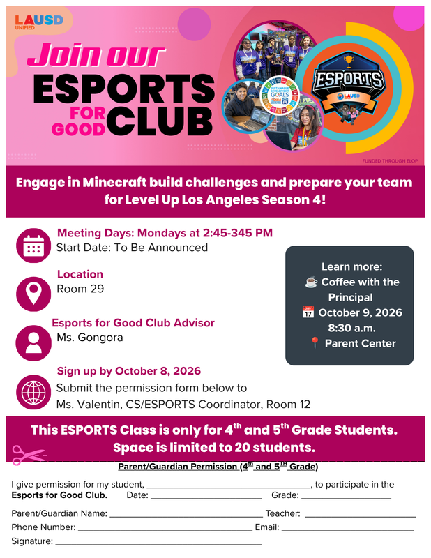 Esports for Good Club