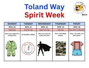 Join Us For Spirit Week