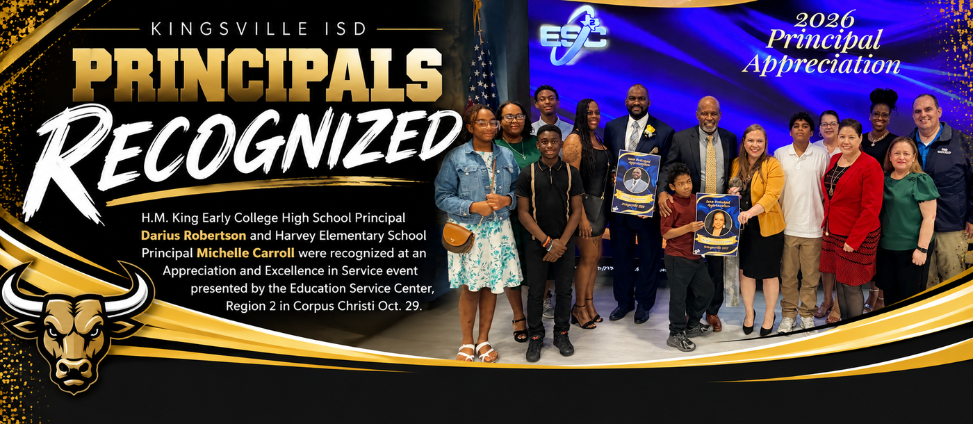 Principals Carroll and Robertson Honored