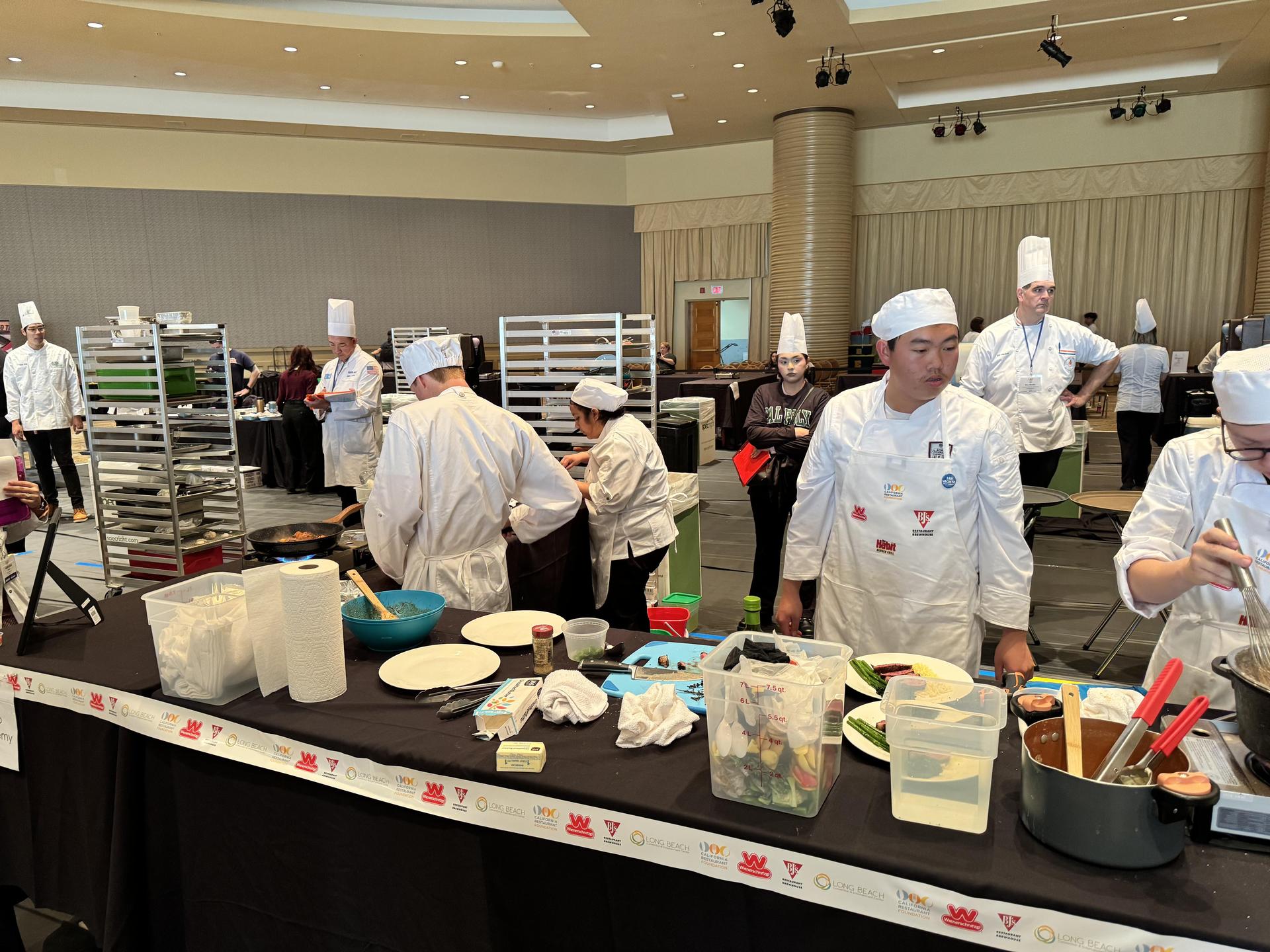 ProStart cooking competition team, February 22, 2024