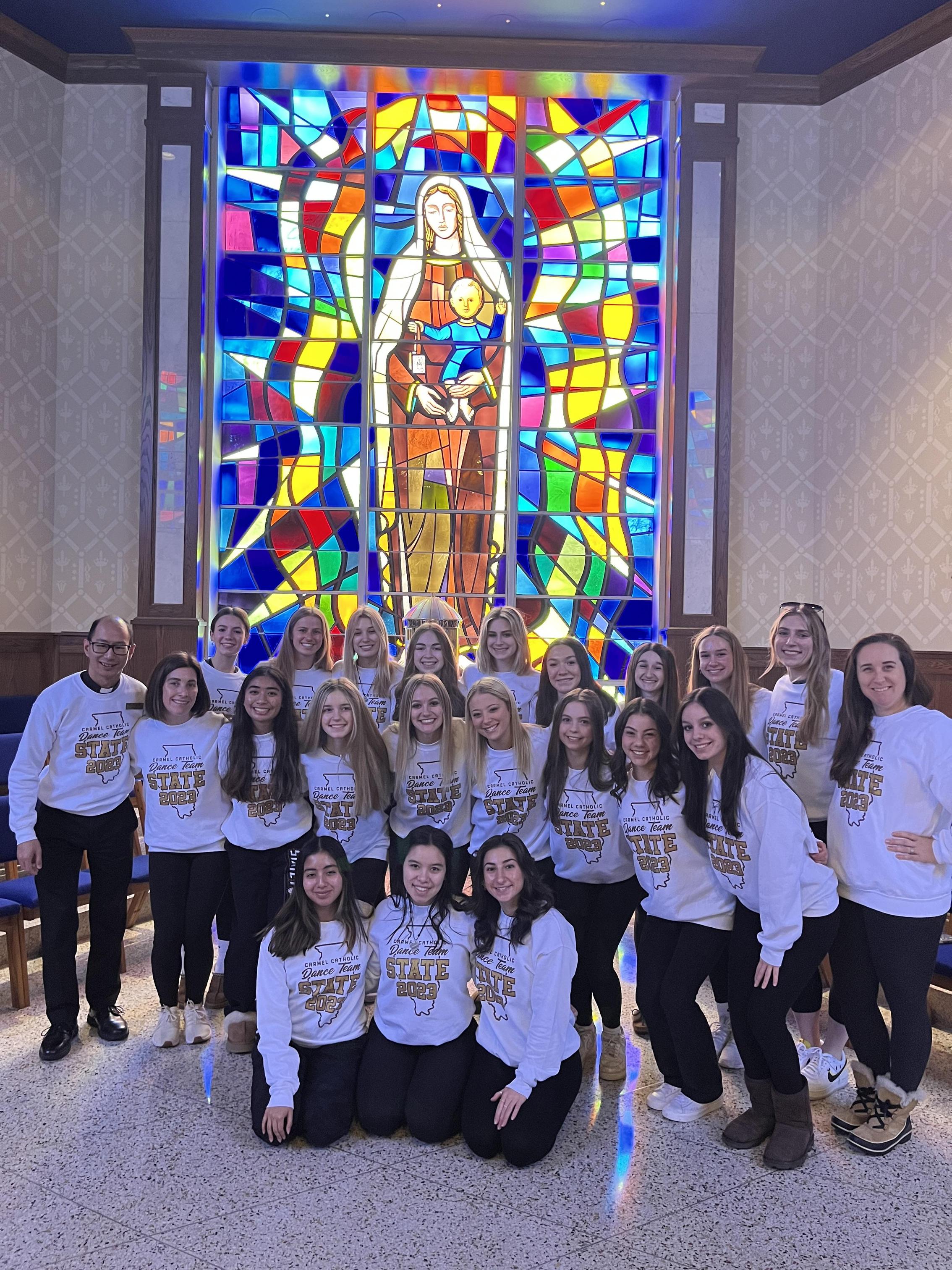 Dance Team Heads To State Finals Carmel Catholic High School