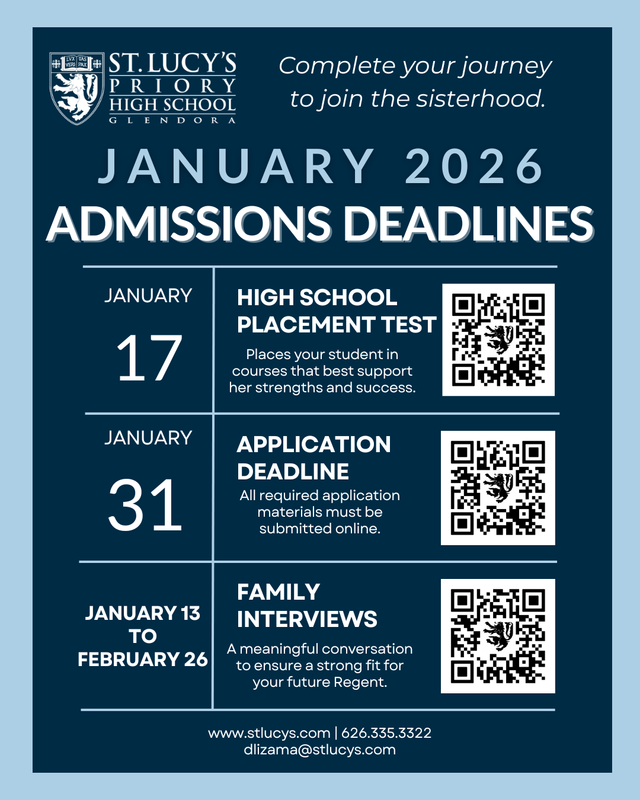 January Admissions Deadlines Featured Photo