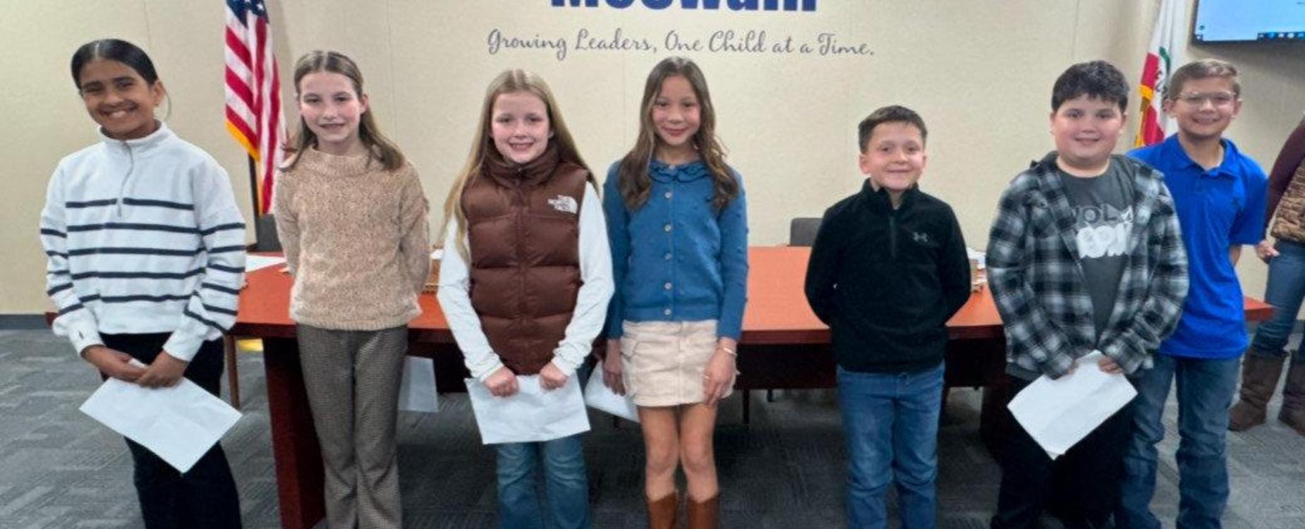 Student board meeting presentations