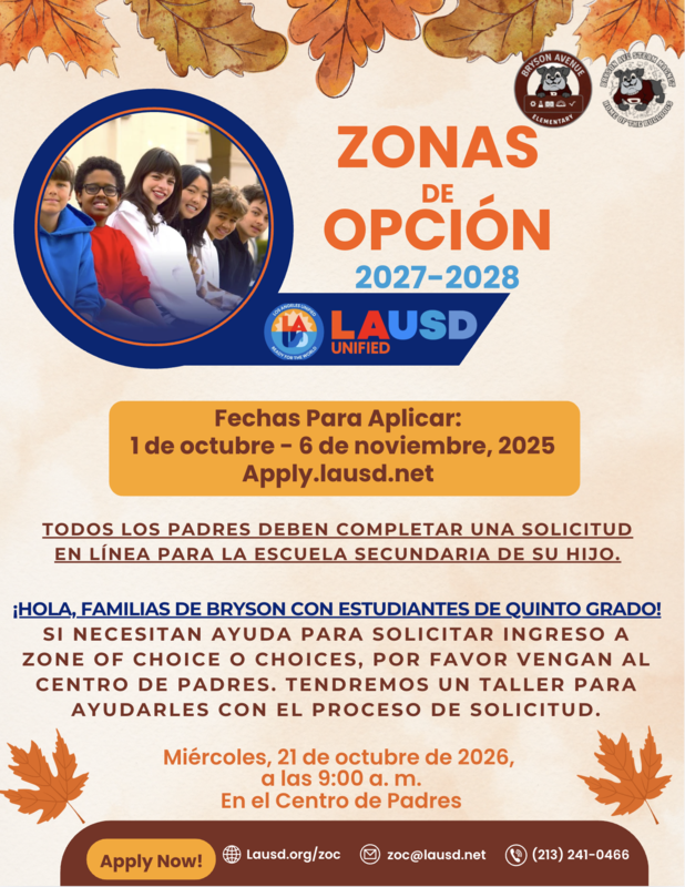 ZOC & Schools of Choice SPA