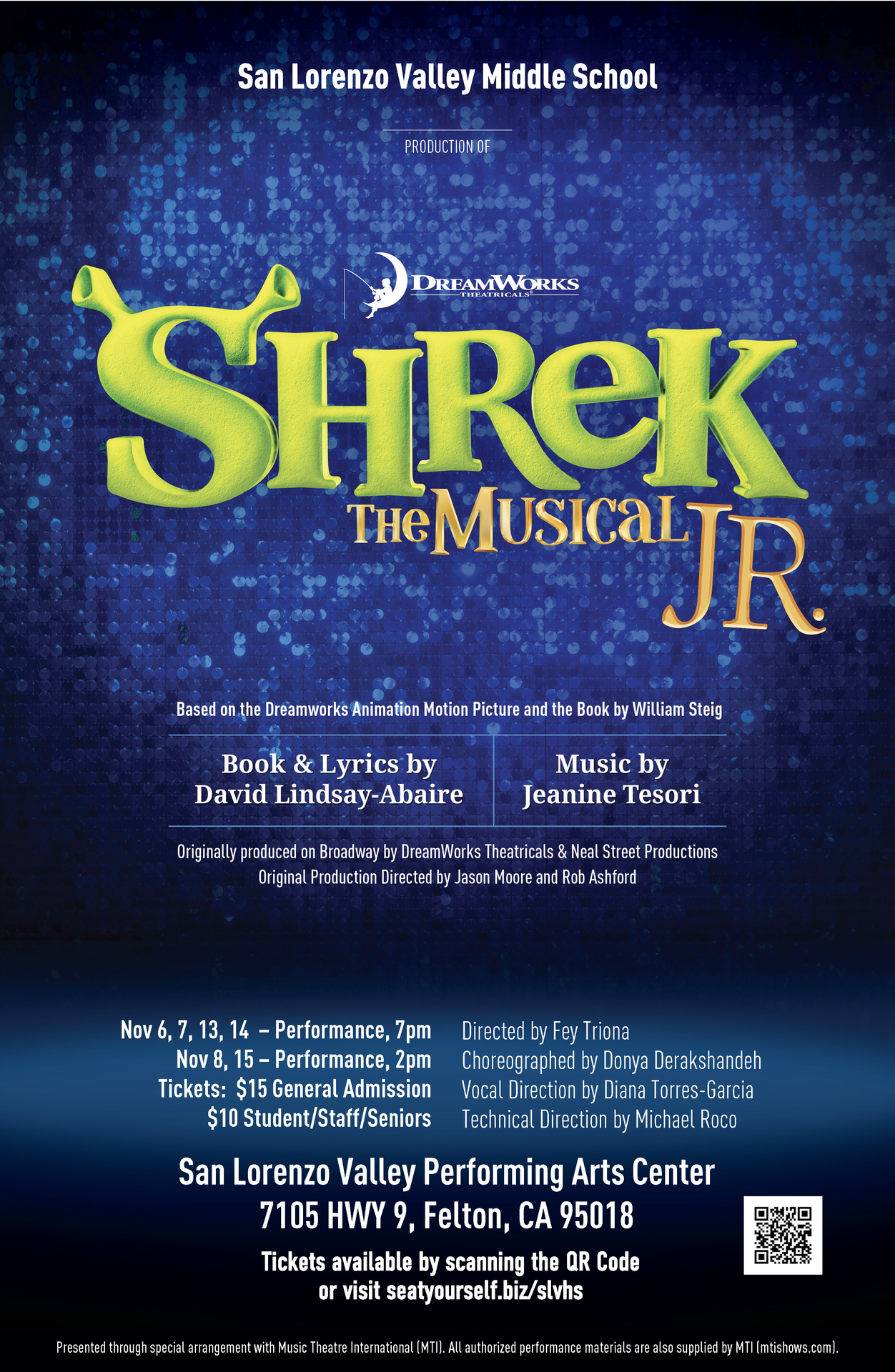 Shrek The Musical JR