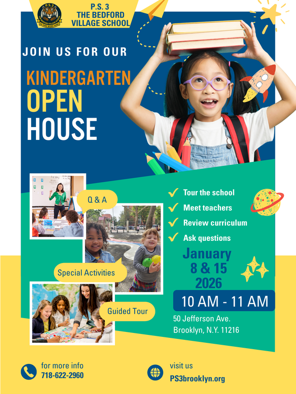 Open House Flier Jan 8 and 15 from 10-11 am