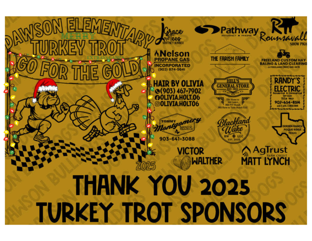 Turkey Trot Rescheduled