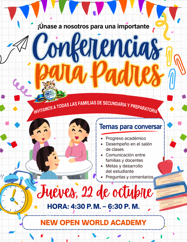 Flyer in spanish