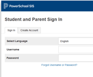 ParentSquare login page