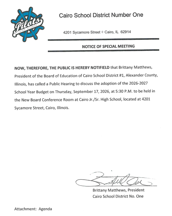 Public Hearing - Thursday, September 17th @5:30PM Thumbnail Image