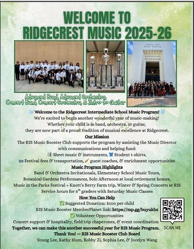 Welcome-To-Ridgecrest-Music!