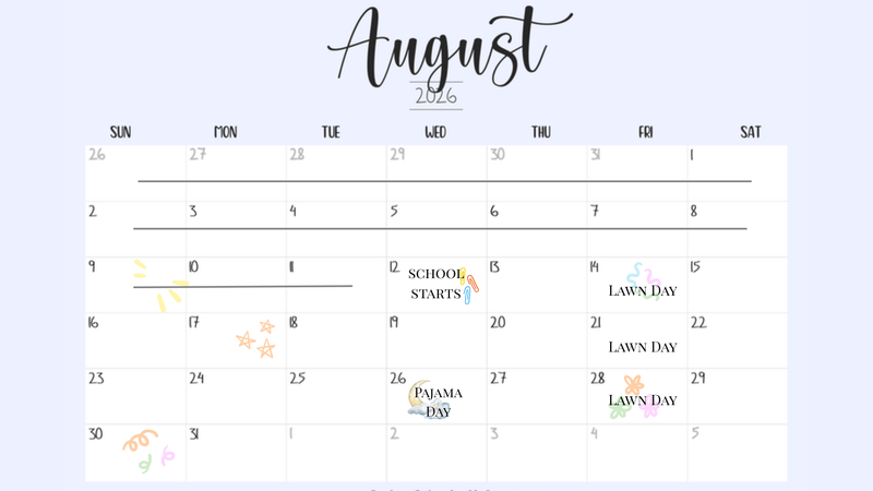 August Leadership Calendar Featured Photo