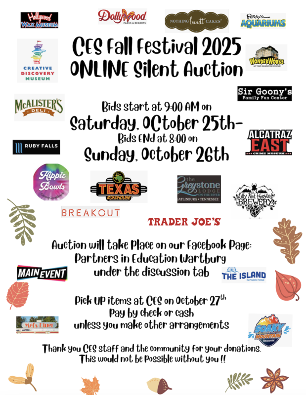 Online Auction Flyer