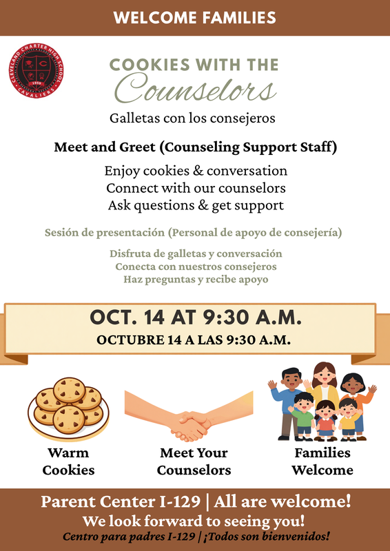 October- Cookies With Counselors & Coffee With Admin Featured Photo