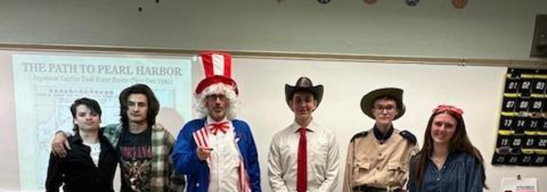 11th and 12th grade AP US History students